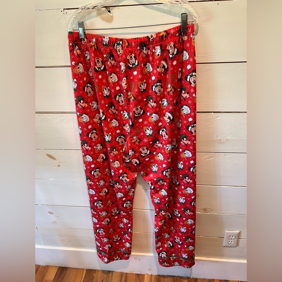 Disney Christmas  Pajama Pants, size XL, The Smocked Dog boutique, see desc. EUC - Picture 2 of 12